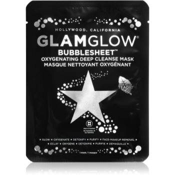 Glamglow Bubblesheet mascã textilã purificatoare, cu cãrbune activ pentru o piele mai luminoasa poza