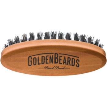 Golden beards accessories perie de voiaj pentru barbă
