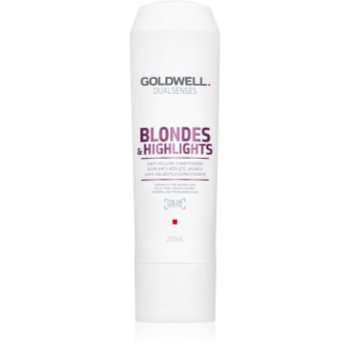Goldwell dualsenses blondes & highlights balsam pentru păr blond neutralizeaza tonurile de galben
