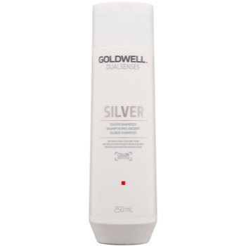 Goldwell dualsenses silver șampon neutralizant argintiu pentru părul blond şi gri