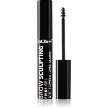 Gosh brow sculpting fibre gel gel pentru sprancene cu pensula