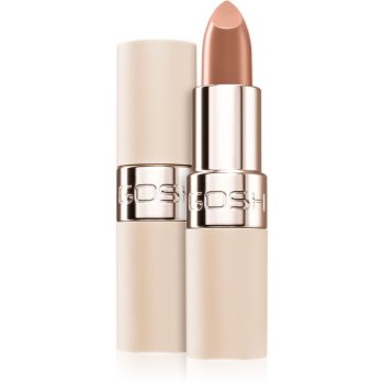 Gosh luxury nude lips ruj semi-mat cu efect de hidratare