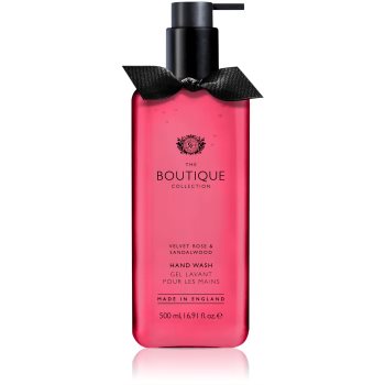 Grace Cole Boutique Velvet Rose & Sandalwood Săpun lichid pentru mâini