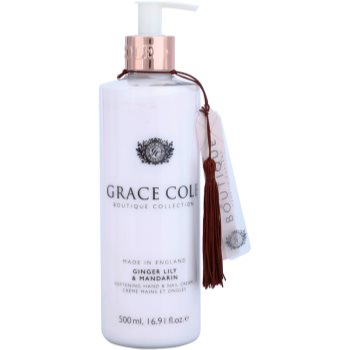 

Grace Cole Boutique Ginger Lily & Mandarin пом'якшуючий крем для рук та нігтів 500 мл