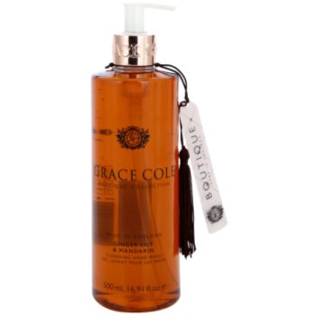 

Grace Cole Boutique Ginger Lily & Mandarin рідке мило для рук 500 мл