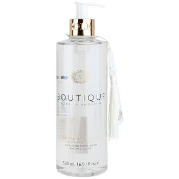 

Grace Cole Boutique Nectarine Blossom & Grapefruit рідке мило для рук 500 мл