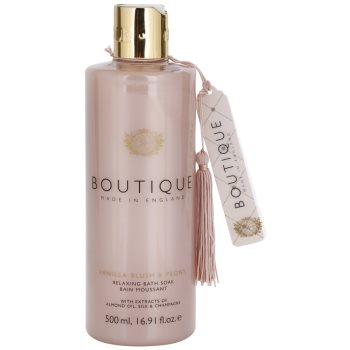 

Grace Cole Boutique Vanilla Blush & Peony розслаблююча піна для ванни 500 мл