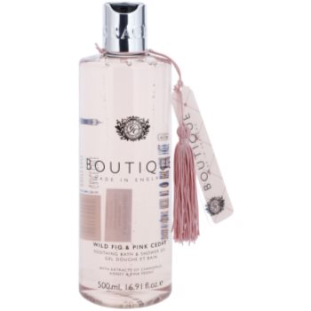 

Grace Cole Boutique Wild Fig & Pink Cedar заспокоюючий гель для душа і ванни 500 мл