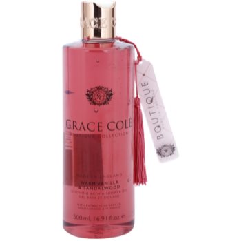 

Grace Cole Boutique Warm Vanilla & Sandalwood заспокоюючий гель для душа і ванни 500 мл