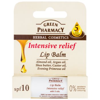 Green pharmacy lip care balsam de buze ultra-hidratant spf 10