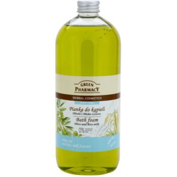 Green pharmacy body care olive & rice milk spuma de baie