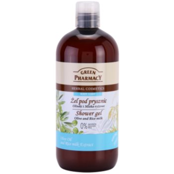 Green pharmacy body care olive & rice milk gel de dus