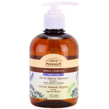 Green pharmacy body care sage & allantoin gel calmant pentru igiena intima