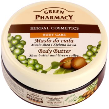 Green pharmacy body care shea butter & green coffee unt pentru corp