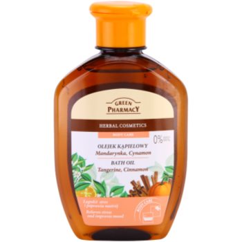 Green pharmacy body care tangerine & cinnamon ulei pentru baie