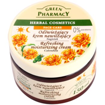 Green pharmacy face care calendula crema hidratanta si revigoranta pentru pielea uscata si deshidratata