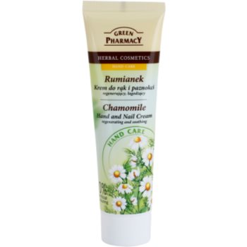 Green pharmacy hand care chamomile crema de regenerare si calmare pentru maini si unghii