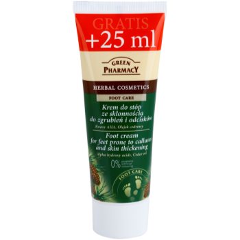 Green pharmacy foot care crema pentru picioare predispuse la bataturi si ingrosarea pielii
