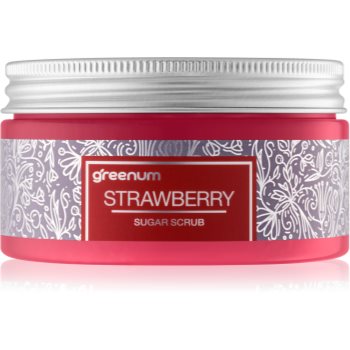 Greenum Sugar Scrub cukrový peeling na tělo s vůní Strawberry 300 g