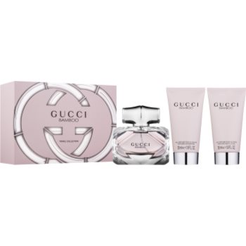 

Gucci Bamboo подарунковий набір VІ Парфумована вода 50 ml + Молочко для тіла 50 ml + Гель для душу 50 ml