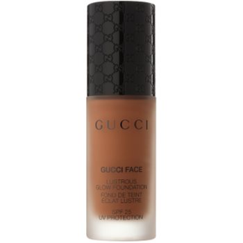 Gucci face lustrous glow foundation fond de ten iluminator spf 25
