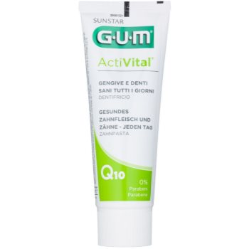 G.U.M Activital Q10 Pasta de dinti protectie complexa impotriva respiratiei mirositoare poza