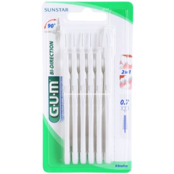 G.u.m bi direction perie interdentara 6 bucati