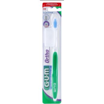 G.u.m ortho 124 periuta de dinti pentru proteza fin