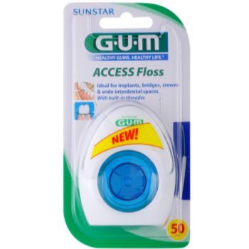 G.U.M Access Floss ata dentara pentru implanturi dentare poza
