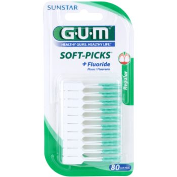 G.U.M Soft-Picks +Fluoride scobitoare regular