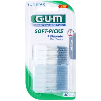 G.u.m soft-picks +fluoride scobitoare x-large