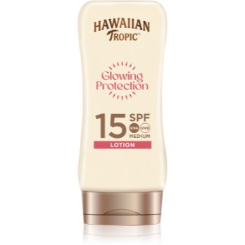 Hawaiian Tropic Satin Protection lapte de corp pentru soare rezistent la apa SPF 15