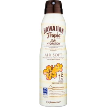 

Hawaiian Tropic Silk Hydration Air Soft спрей для засмаги SPF 15 177 мл
