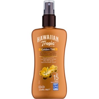 

Hawaiian Tropic Golden Tint захисне молочко для тіла у формі спрею SPF 15 200 мл