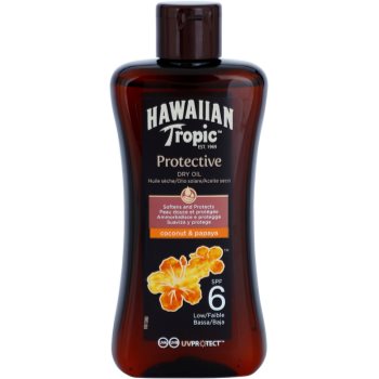 Hawaiian Tropic Protective ochranný suchý olej na opalování SPF 6 voděodolný 200 ml