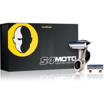 HeadBlade S4 Moto aparat de ras rezerva lama 4 pc