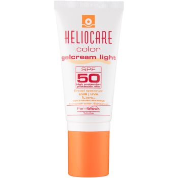 Heliocare color gel-cremă cu efect de tonifiere spf 50