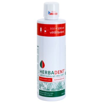 

Herbadent Herbal Care рідина для полоскання рота з екстрактами трав 400 мл