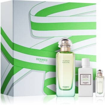 

Hermès Un Jardin Sur Le Nil подарунковий набір X. Туалетна вода 100 ml + Туалетна вода 7,5 ml + Крем для тіла 40 ml