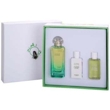 

Hermès Un Jardin Sur Le Nil подарунковий набір III Туалетна вода 100 ml + Молочко для тіла 40 ml + Гель для душу 40 ml