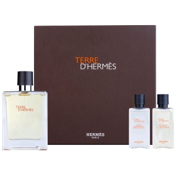 

Hermès Terre d'Hermès 2012 подарунковий набір I. Туалетна вода 100 ml + Бальзам після гоління 40 ml + Гель для душу 40 ml