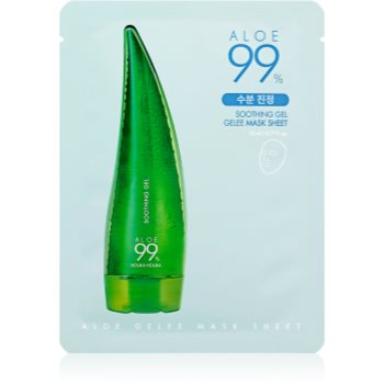 Holika holika aloe 99% masca gel pentru piele sensibila si inrosita