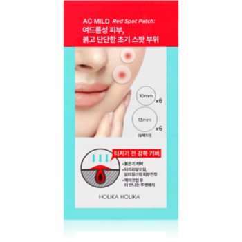 Holika Holika AC Mild Red Spot plasturi pentru piele problematicã impotriva acneei poza