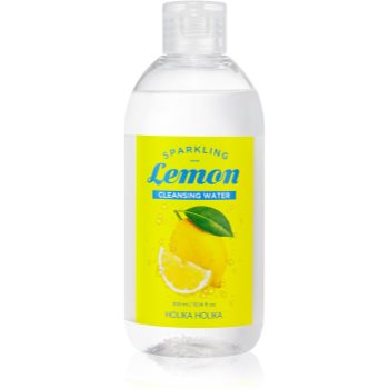Holika holika sparkling lemon lapte demachiant pentru tenul gras și problematic cu apa termala