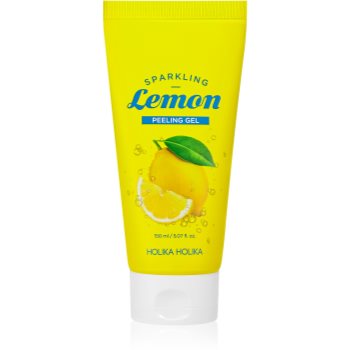 Holika Holika Sparkling Lemon gel exfoliant de curatare poza
