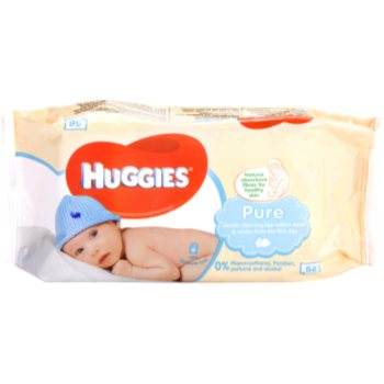 Huggies Pure servetele pentru curatare pentru nou-nascuti si copii imagine