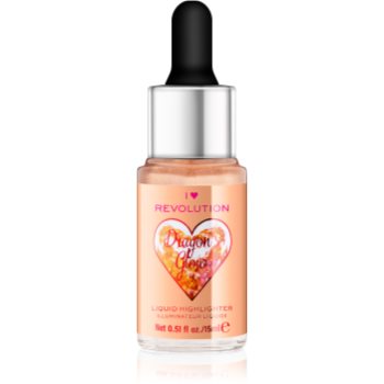 I heart revolution dragons glow iluminator lichid