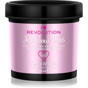 

I Heart Revolution Rainbow Tones тимчасова фарба для волосся для волосся відтінок Lilac Dreams 120 мл