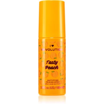 I heart revolution tasty peach primer lichid spray