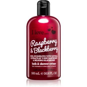 I love... Raspberry & Blackberry cremã de du? ?i baie imagine